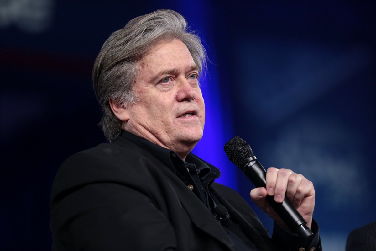 Bannon: Media Trying To 'Destroy' Trump Promo Image