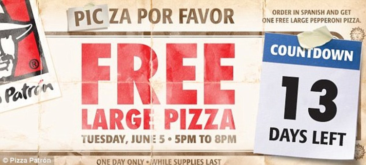 Pizza Patron Offers Free Pizza For Spanish Speakers Opposing Views
