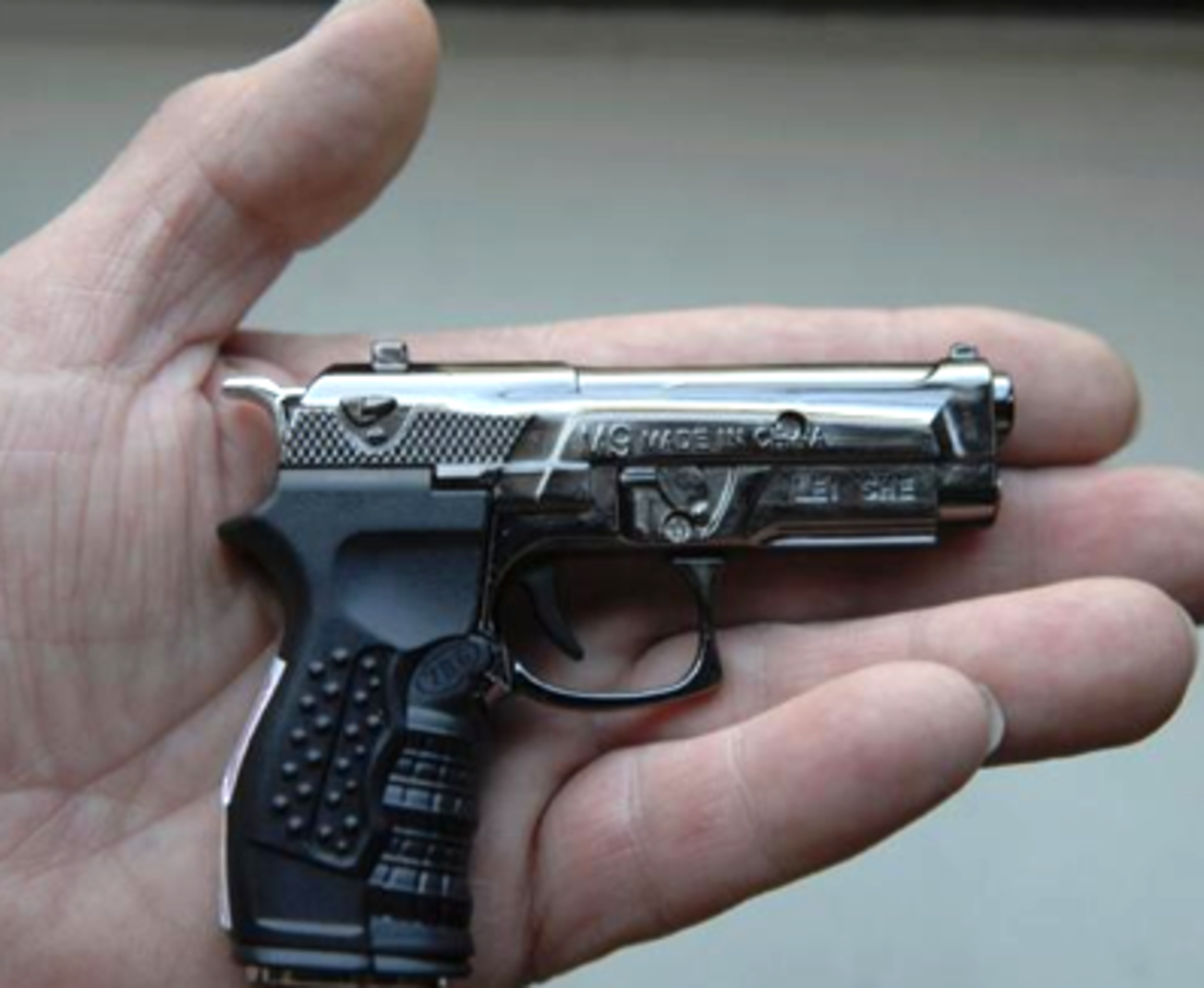 Lighters That Look Like Guns Top Defense Systems