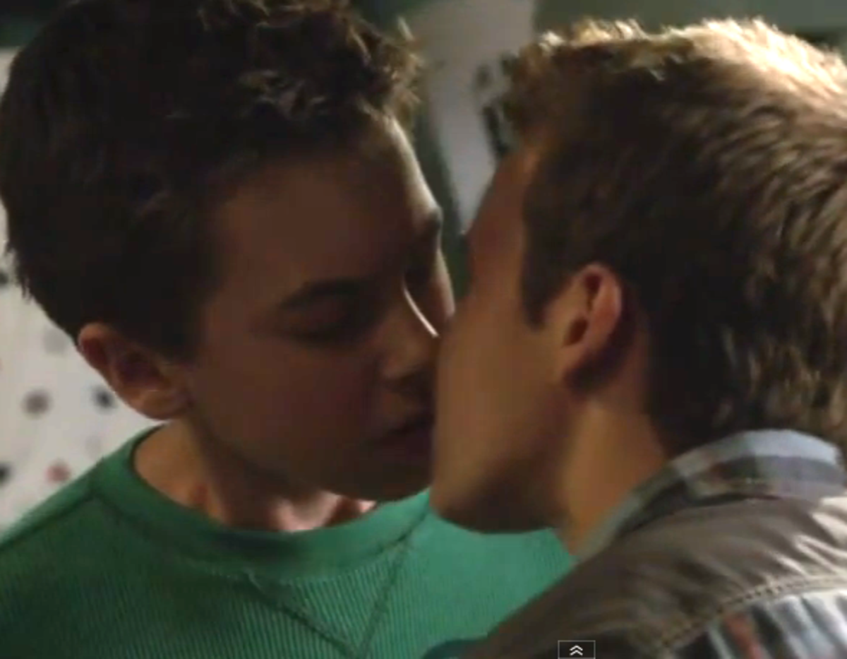 The Fosters" recently featured two 13-year-old boys kissing, which...