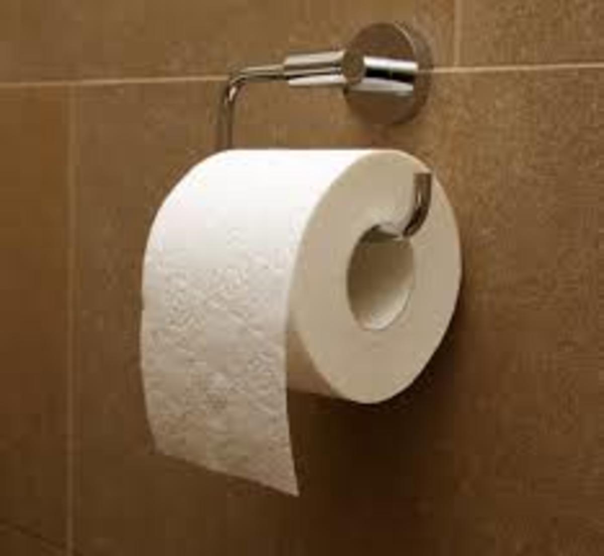 Which Way Should Toilet Paper Be Put On A Holder? Original 1891 Patent Solves The Mystery