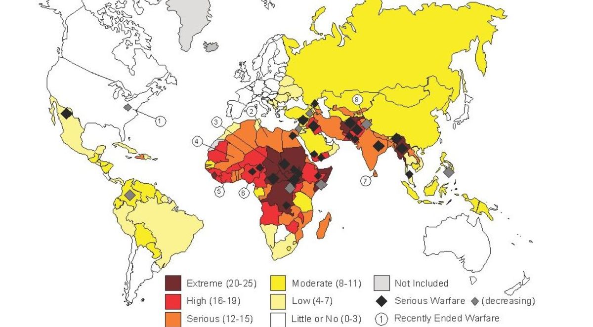 How The World's Current Wars Compare To A History of Political Turmoil