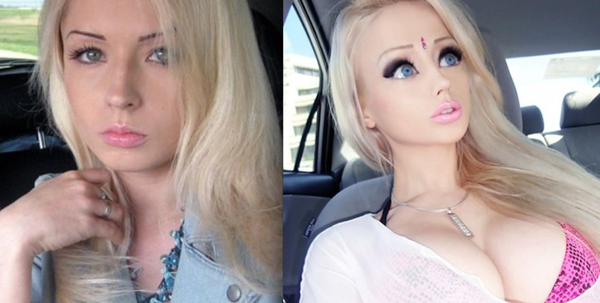 human barbie doll before and after