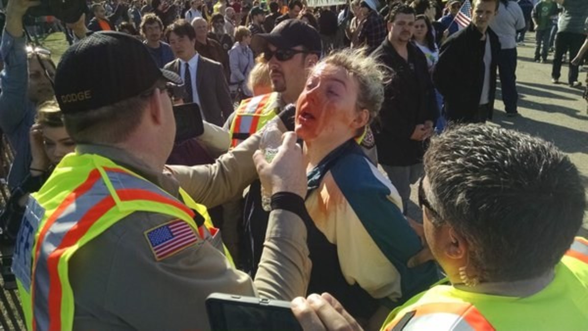 Teenage Girl Groped And Pepper Sprayed At Trump Rally (Video