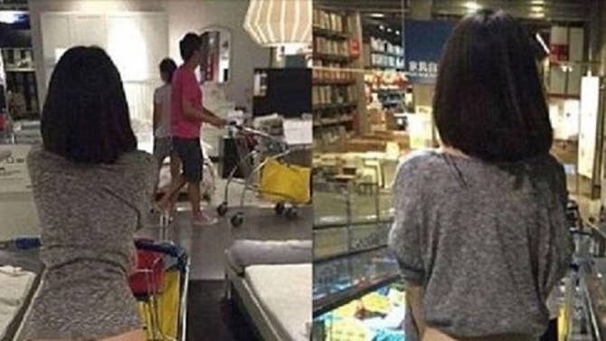 Photos Of Half-Naked IKEA Customer Go Viral (Photos) - Vimarsana News