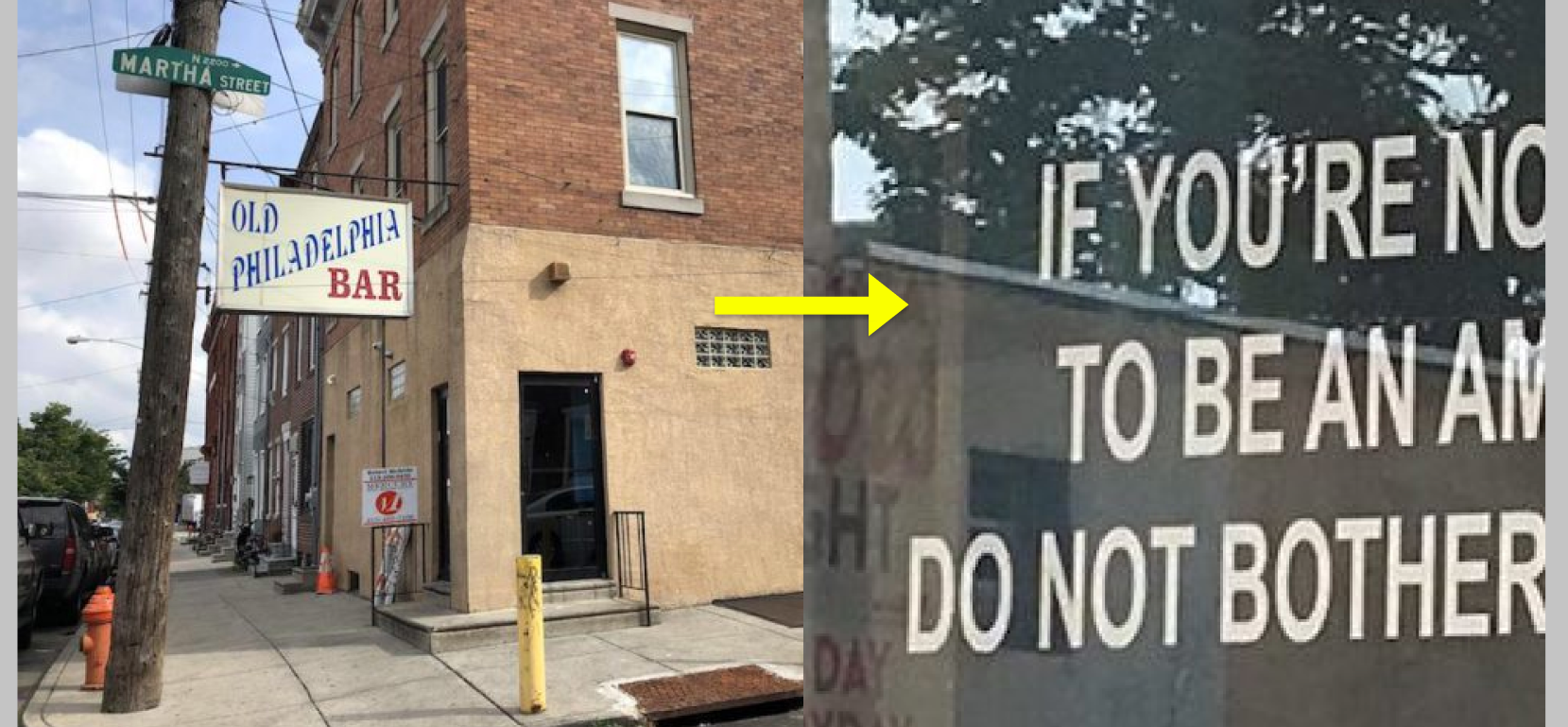 Bar's Front Door Sign 'Sparks Outrage', Manager Claims It's 'Increased Business' - Vimarsana News