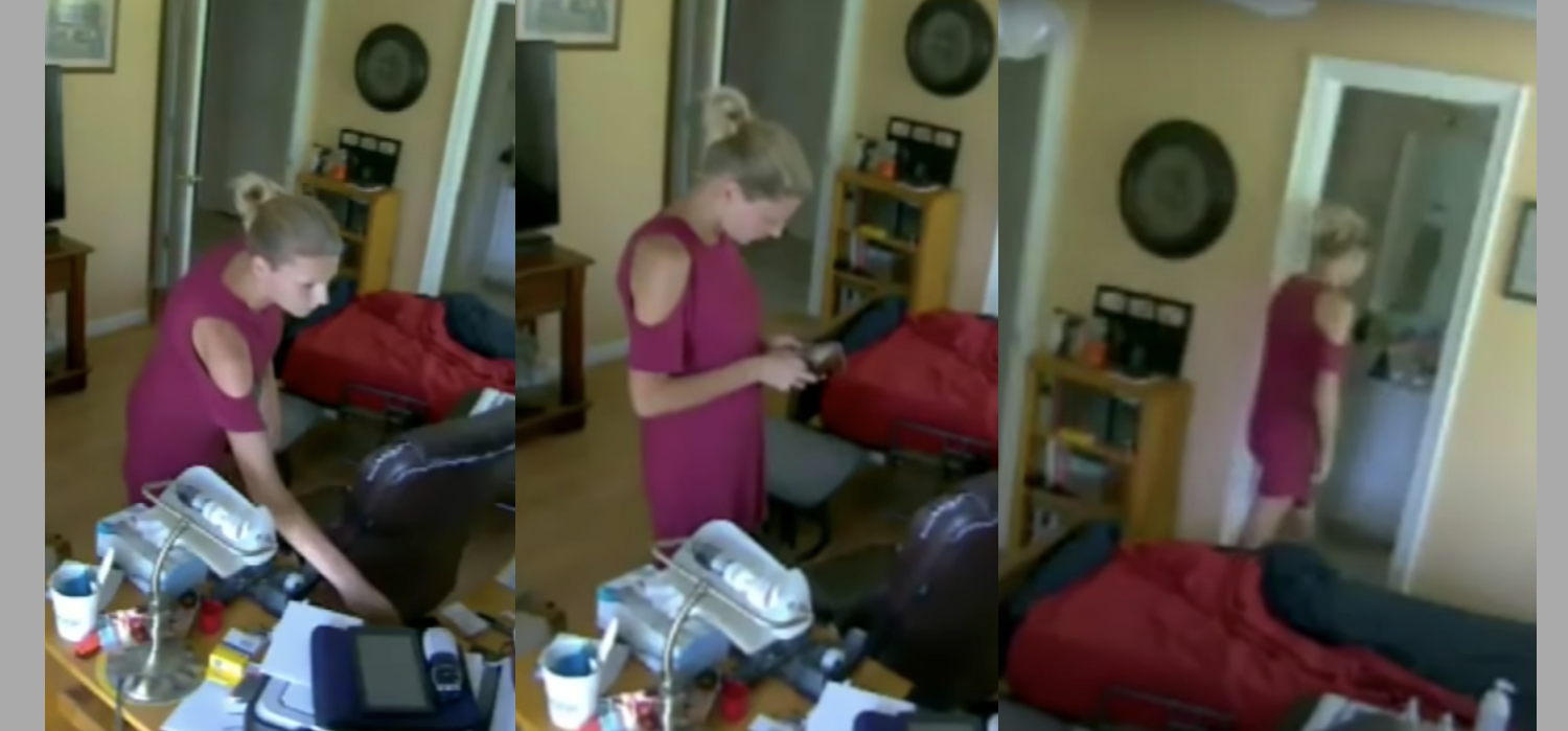 Woman Asks To 'Use Restroom' In 94-Year-Old Veteran's House, Camera Catches Her Bad Intent - Vimarsana News