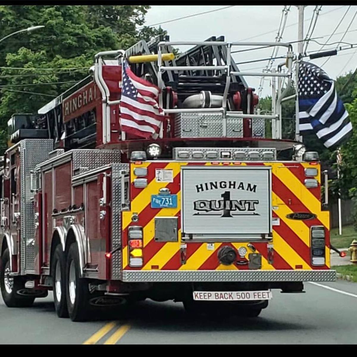 Photo Credit: Facebook/Hingham Firefighters Local 2398