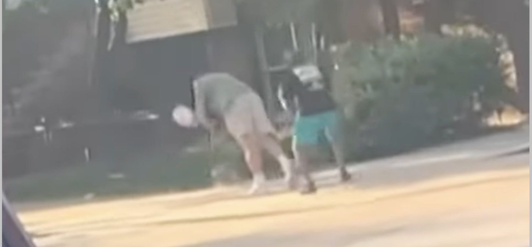 Man Hit In Back Of The Head With Bricks, Observers Recording Just Watch And Laugh - Vimarsana News