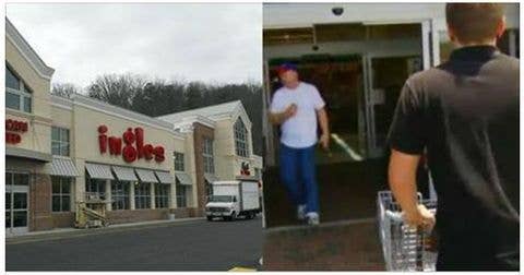 Grocery Store Worker Couldn't Believe What He Saw Outside Store, Instantly Takes Off - Vimarsana News