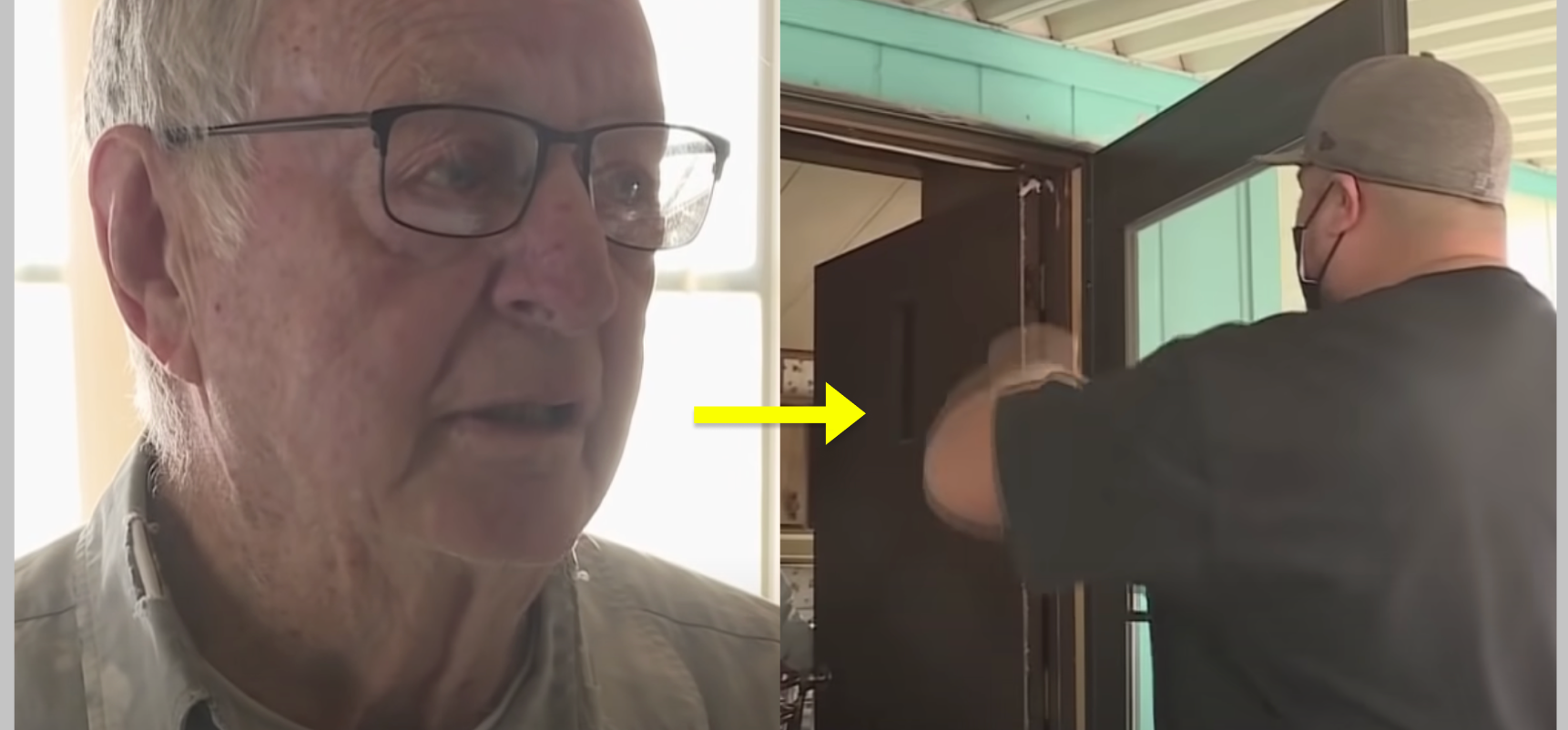 89-Year-Old Pizza Delivery Man Doesn't Know He Was Being Recorded, Then Man Shows Up At His Door - Vimarsana News