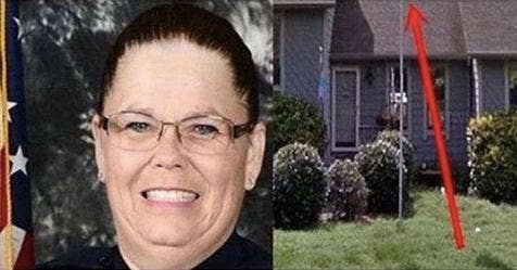 22-Year Police Department Veteran Fired After Neighbor Makes Complaint About Flag In Her Yard - Vimarsana News