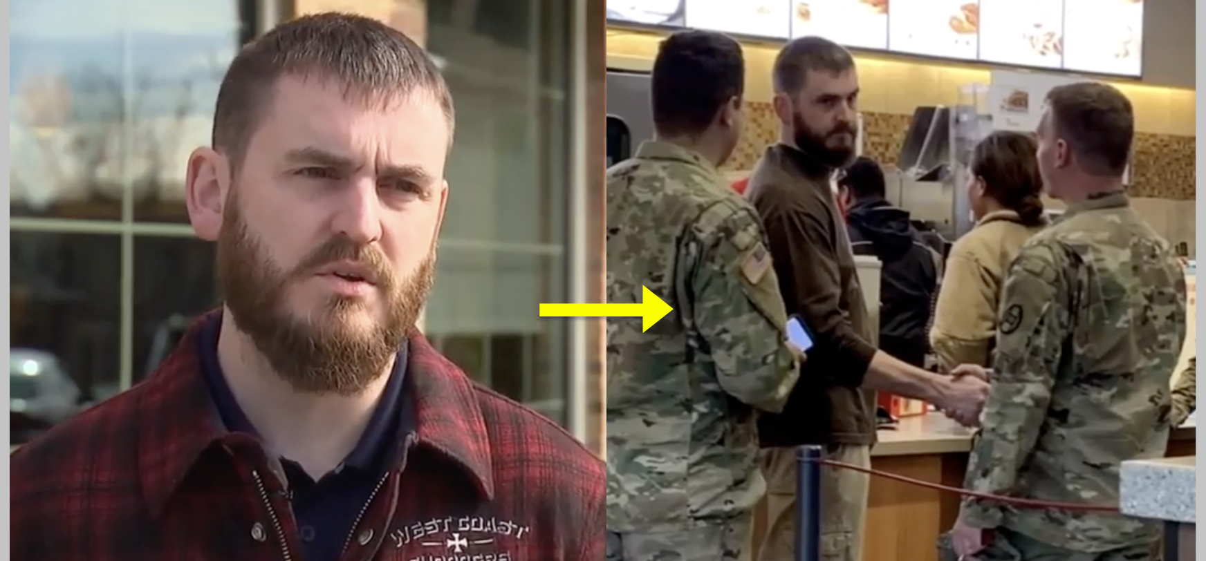 Man Who Lost Stepbrother Spots Soldiers At Chick-Fil-A, Decides To Teach Them A Lesson - Vimarsana News