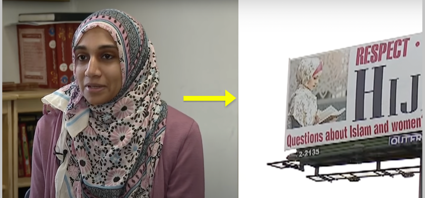 Muslim Organization Receives 'Hundreds Of Hate Calls' Over 'Controversial' Billboard - Vimarsana News