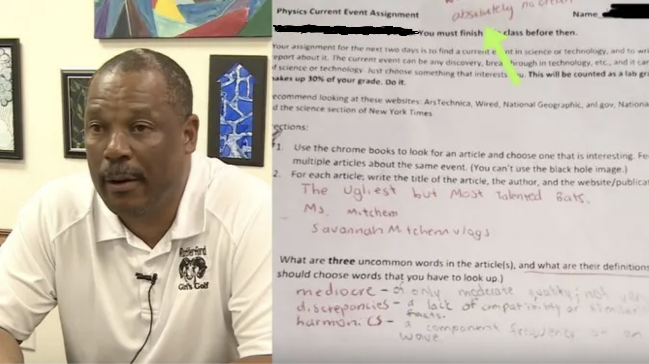 Teacher Faces Backlash For Leaving 'Inappropriate' Message On Boy's Homework - Vimarsana News