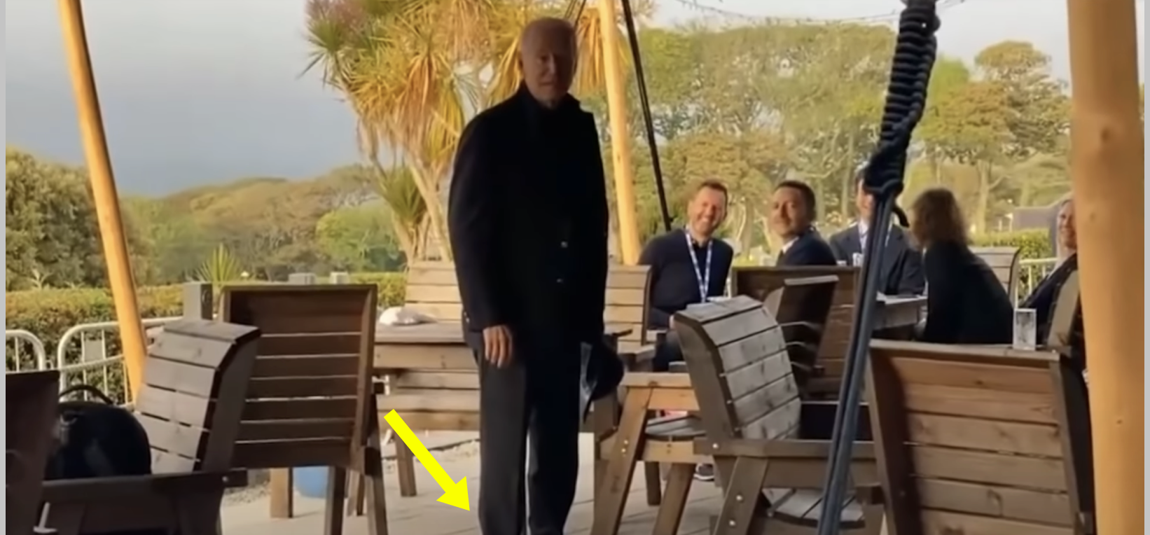President Biden Turns Heads Over Shoe Choice At Hotel Bar - Vimarsana News