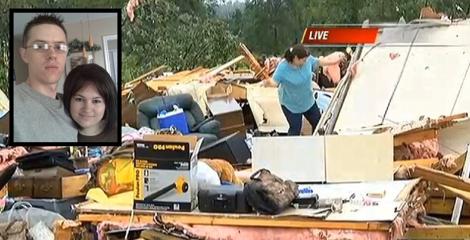 Rescuers Make Heartbreaking Find Under Couple's Bodies After Tornado Tears Apart Their Home - Vimarsana News