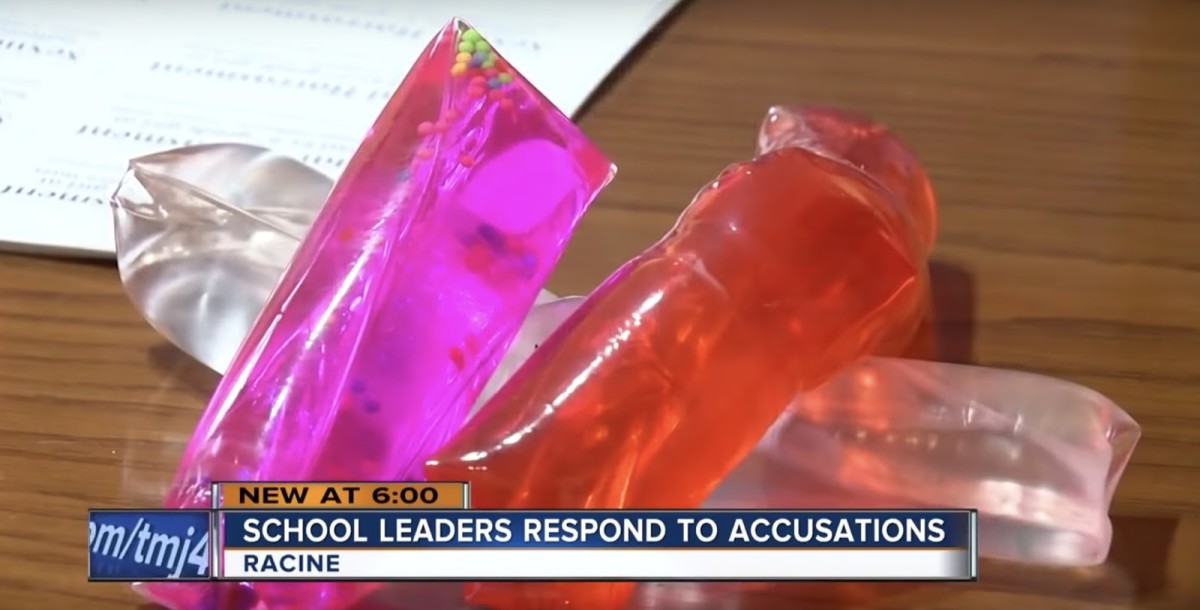 Closeup of the "water snake wiggles" toys the 12-year-old student Brought to school, Photo Credit: Today's TMJ4
