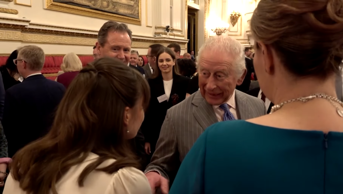King Charles III attends an exhibition at Somerset House, Photo Credit: Reuters/Youtube