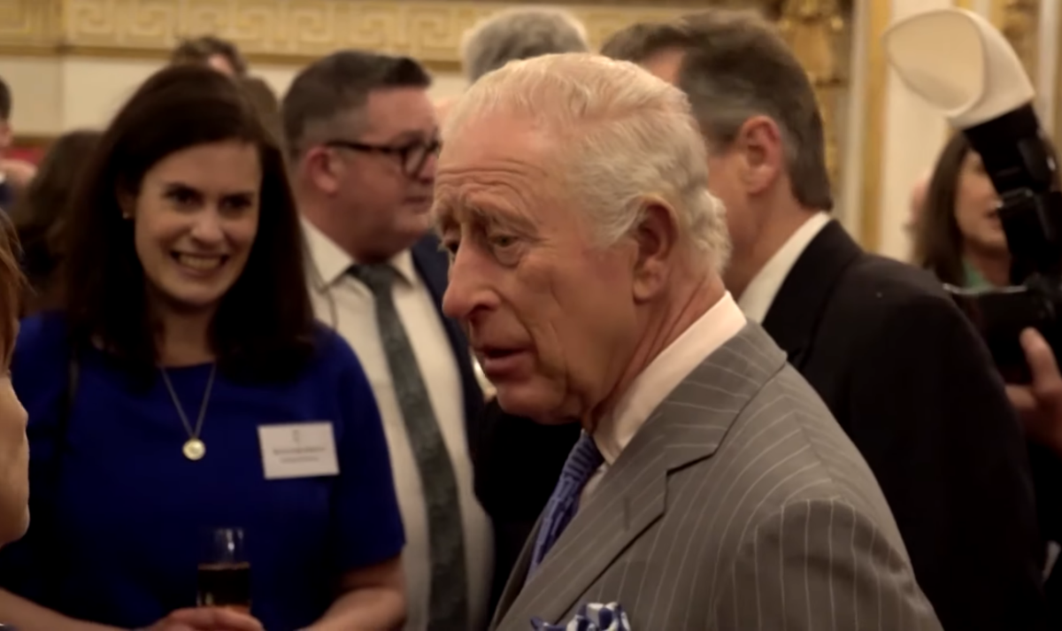 King Charles III attends an exhibition at Somerset House, Photo Credit: Reuters/Youtube