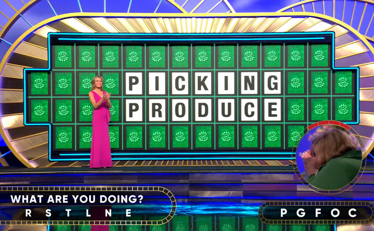 Show hostess Vanna White in a 'Wheel of Fortune' episode, Photo Credit: Wheel of Fortune/Youtube