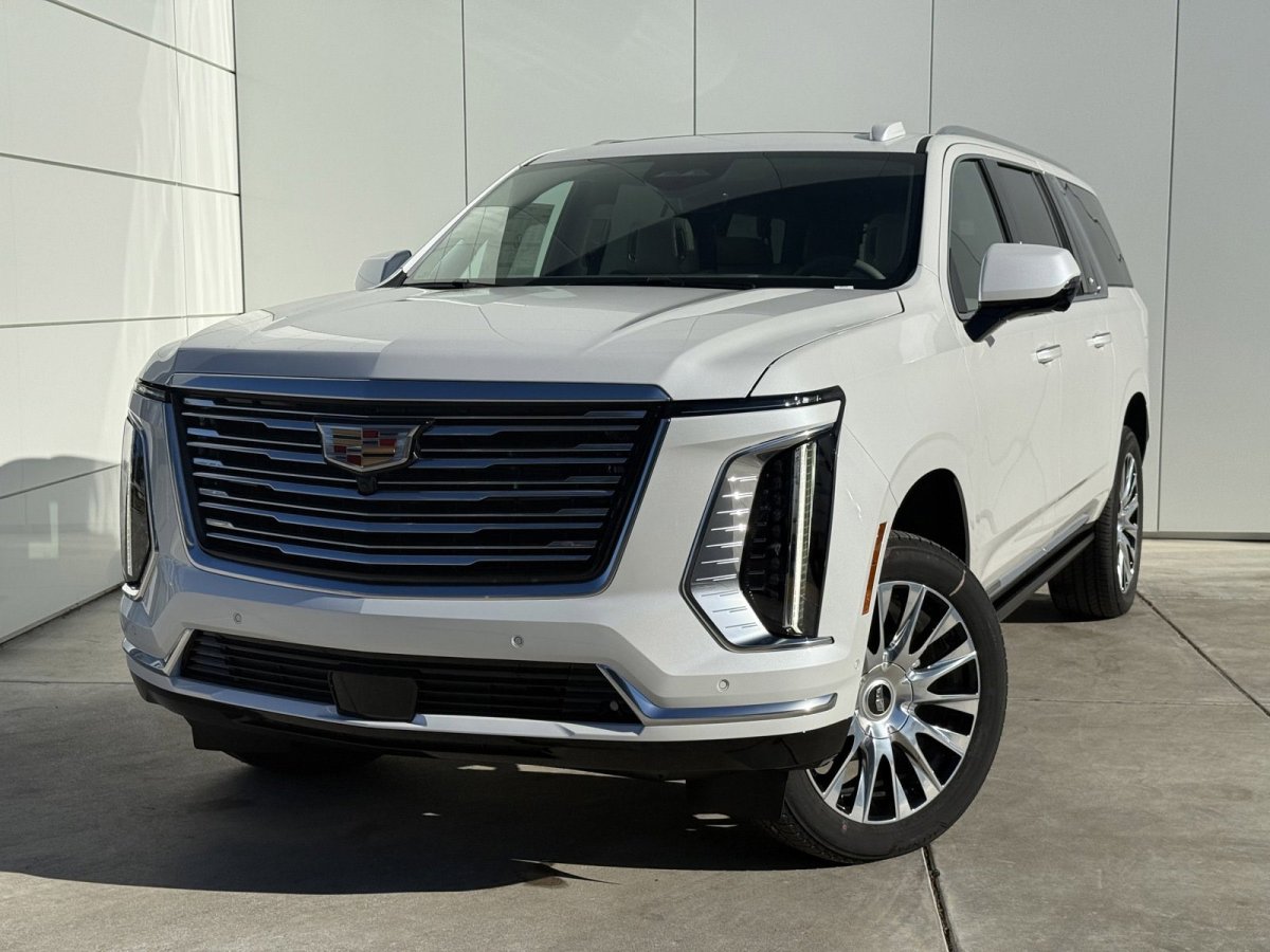 A white Cadillac Escalade, Photo Credit: AF Post/X