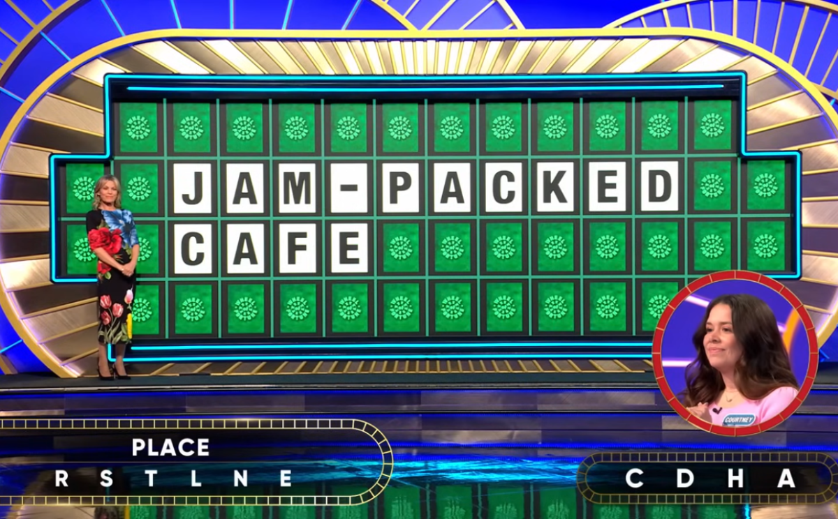 Show hostess Vanna White in a 'Wheel of Fortune' episode, Photo Credit: Wheel of Fortune/Youtube