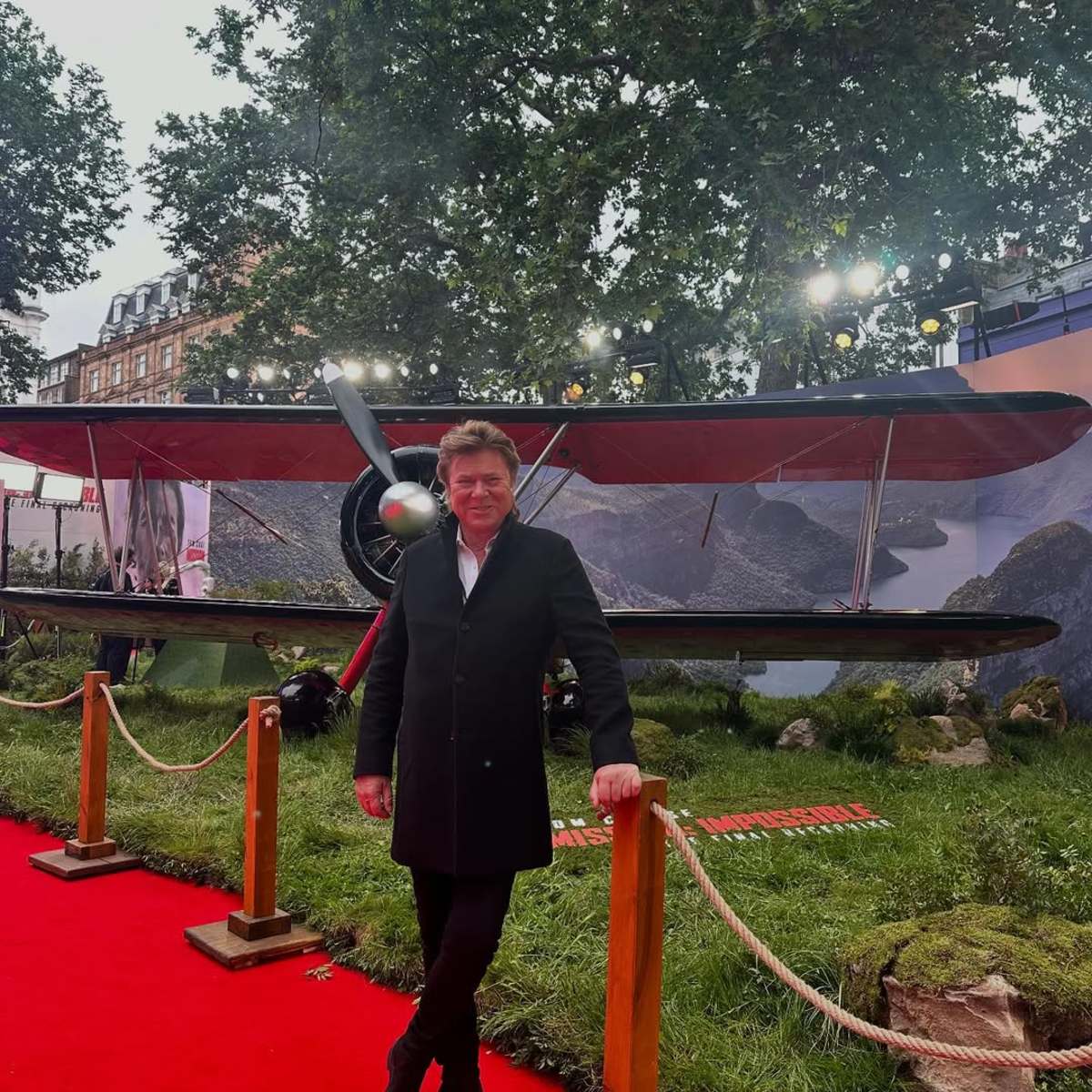 Richard Wilkins in London on the red carpet for the global premiere of Mission: Impossible The Final Reckoning, Photo Credit: richardwilkins/Instagram