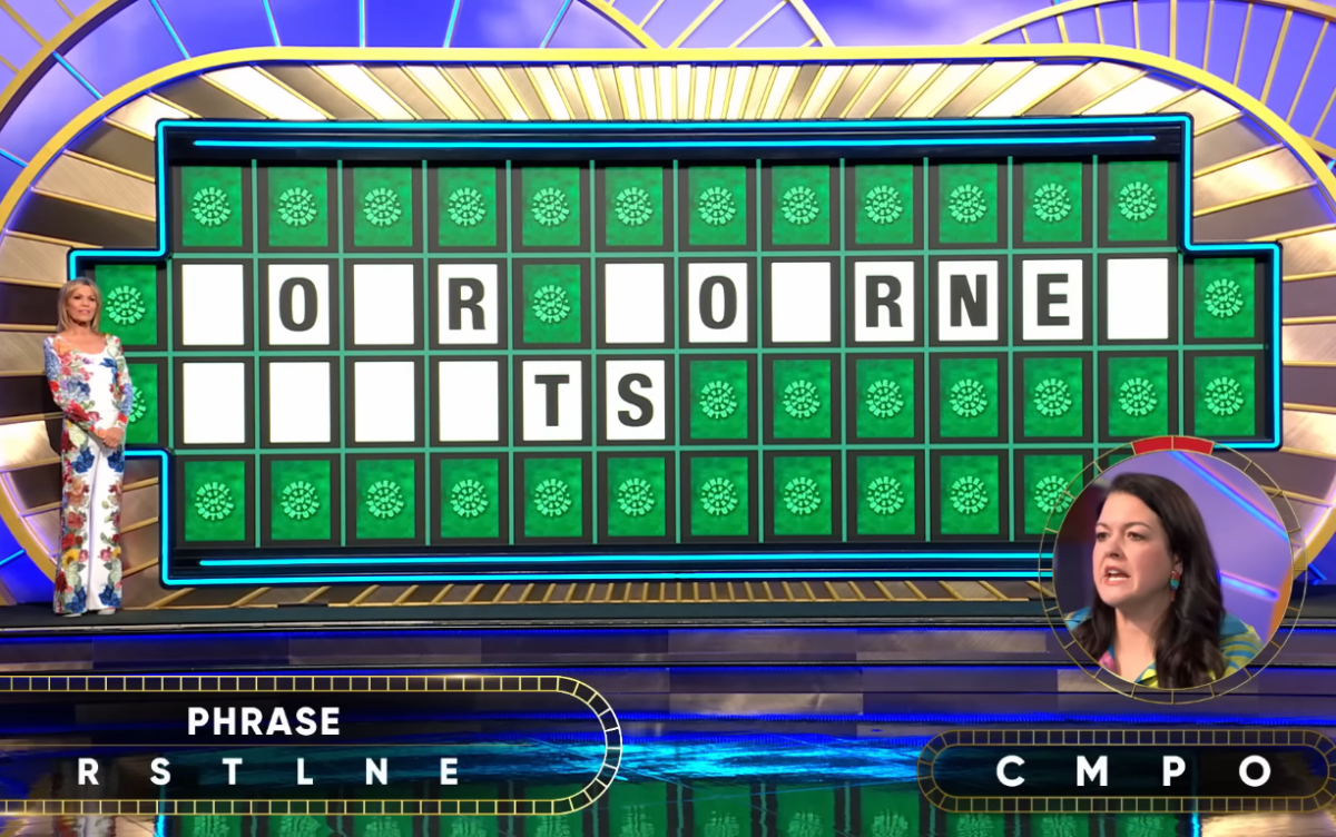 Show hostess Vanna White in a 'Wheel of Fortune' episode, Photo Credit: Wheel of Fortune/Youtube