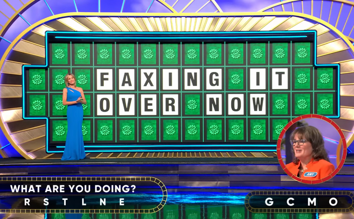 Show hostess Vanna White in a 'Wheel of Fortune' episode, Photo Credit: Wheel of Fortune/Youtube