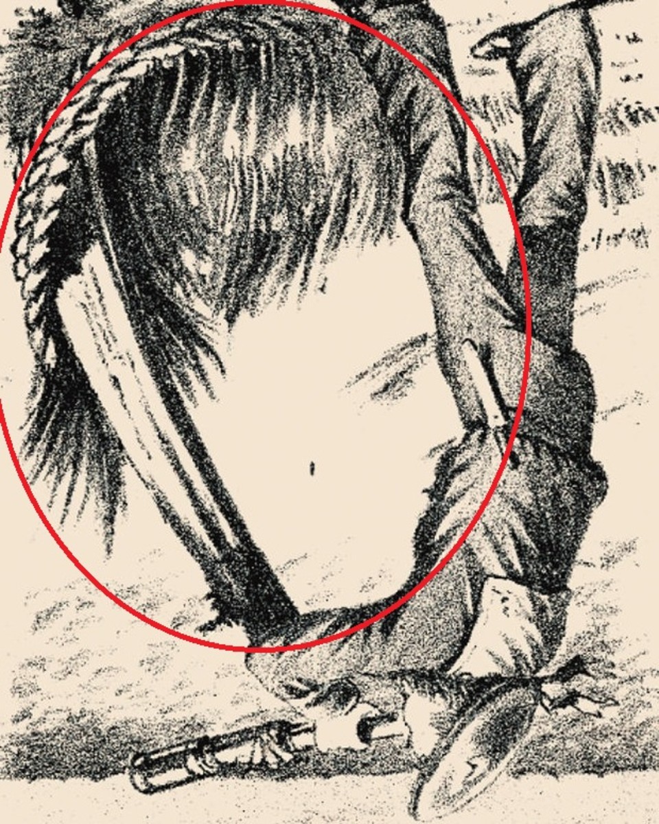 A sailor's wife hidden in this drawing if you flip it upside down, Photo Credit: Fourfront Games/X