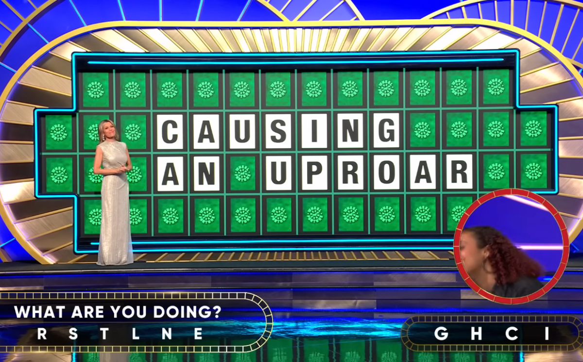 Show hostess Vanna White in a 'Wheel of Fortune' episode, Photo Credit: Wheel of Fortune/Youtube