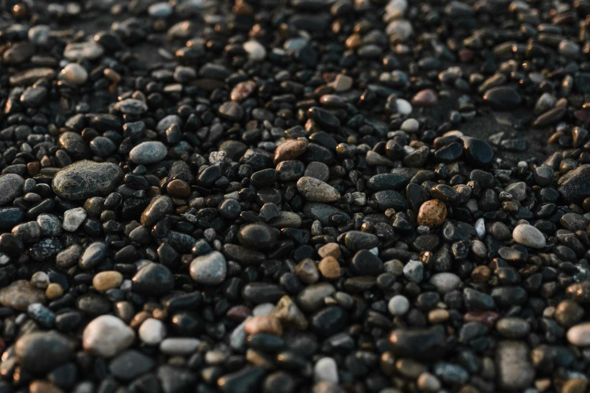 Wet pebbles on the ground, Photo Credit: Pexels