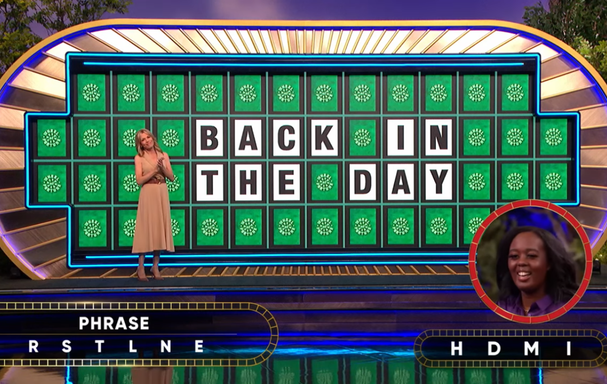 Show hostess Vanna White in a 'Wheel of Fortune' episode, Photo Credit: Wheel Of Fortune/Youtube