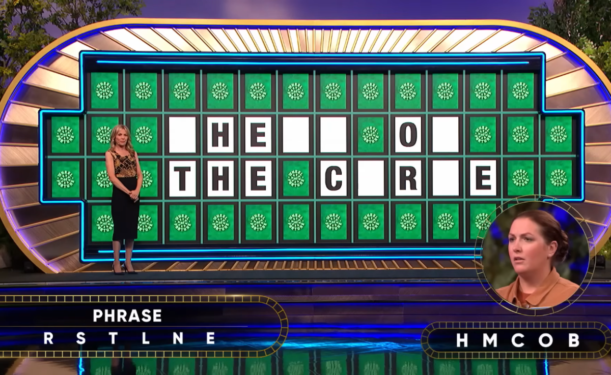 Show hostess Vanna White in a 'Wheel of Fortune' episode, Photo Credit: Wheel of Fortune/Youtube