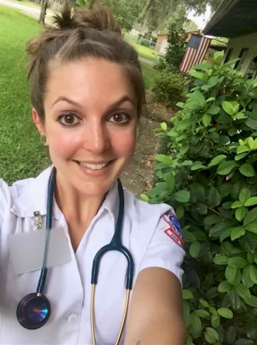 Alexis Von Yates, a nurse accused of raping her 15-year-old stepson, Photo Credit: Law&Crime Network/Youtube