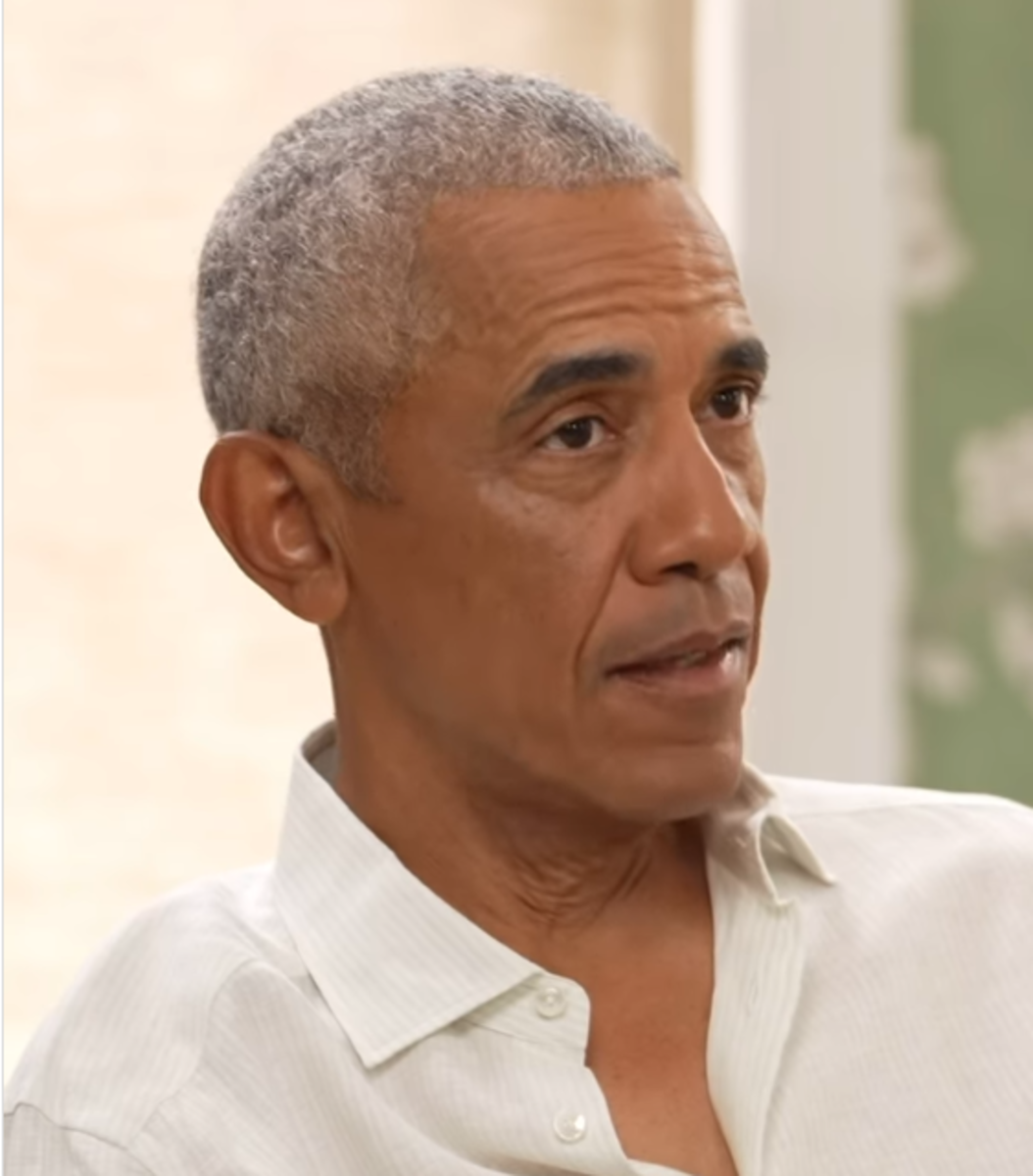 Barack Obama as a guest on the IMO podcast, Photo Credit: imopodcasts/Instagram