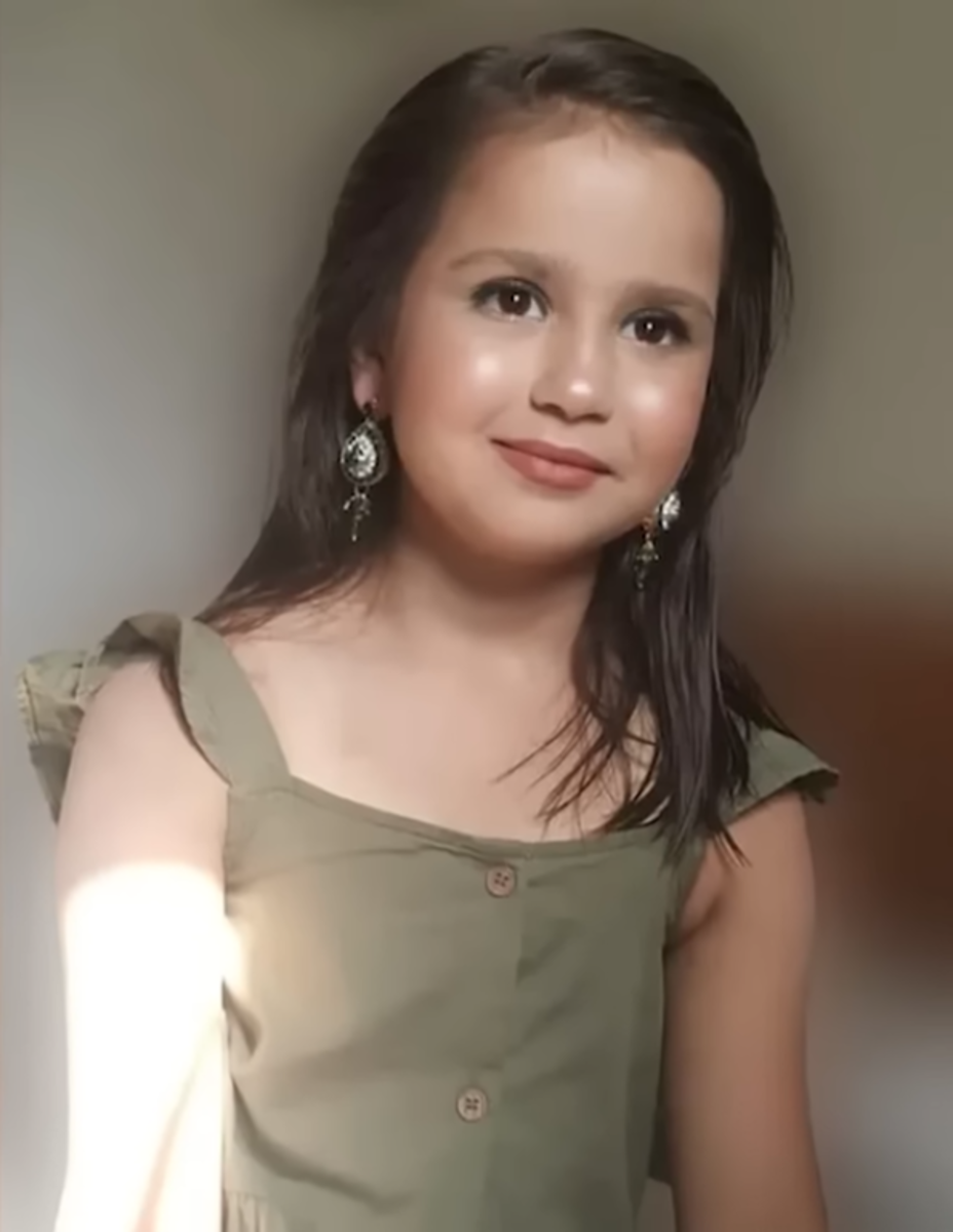 Sara Sharif, a 10 year old girl murdered by her father and stepmother, Photo Credit: The Sun/Youtube