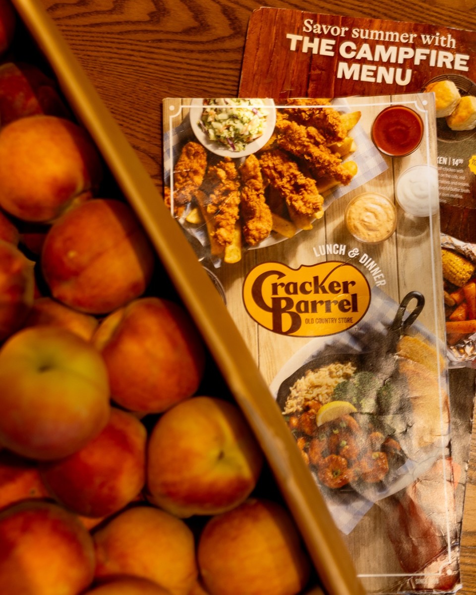 Cracker Barrel Old Country Store menu flyer, Photo Credit: Cracker Barrel Old Country Store