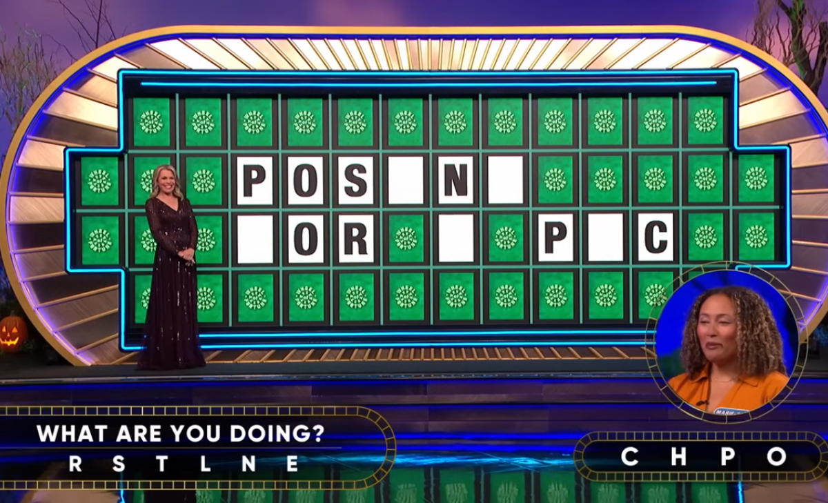 Show hostess Vanna White in a 'Wheel of Fortune' episode, Photo Credit: Wheel of Fortune/Youtube