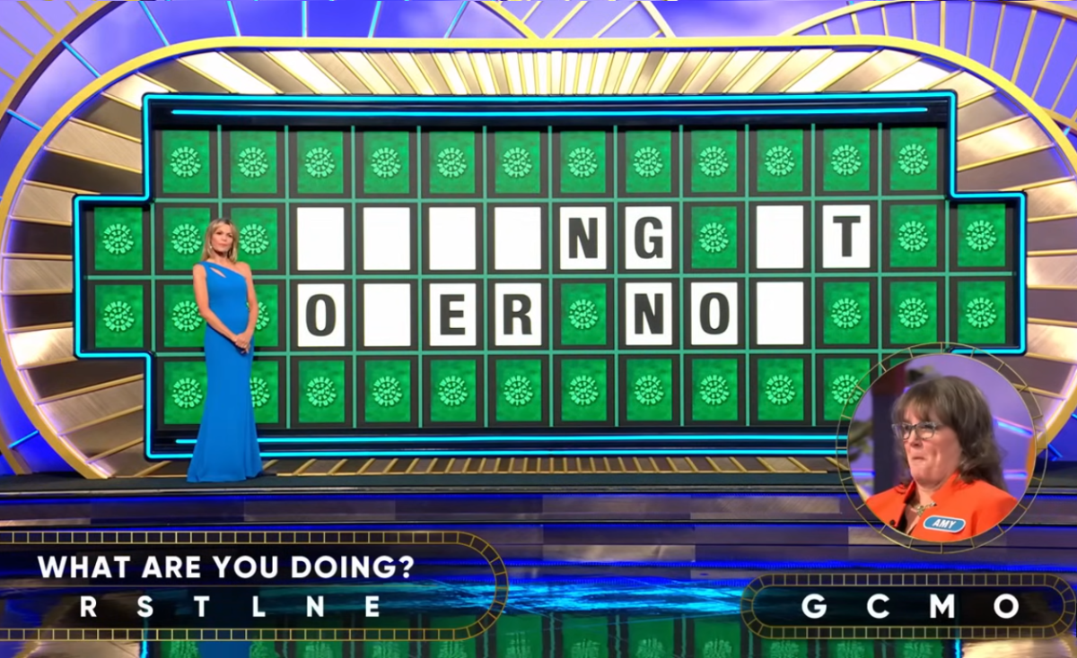 Show hostess Vanna White in a 'Wheel of Fortune' episode, Photo Credit: Wheel of Fortune/Youtube