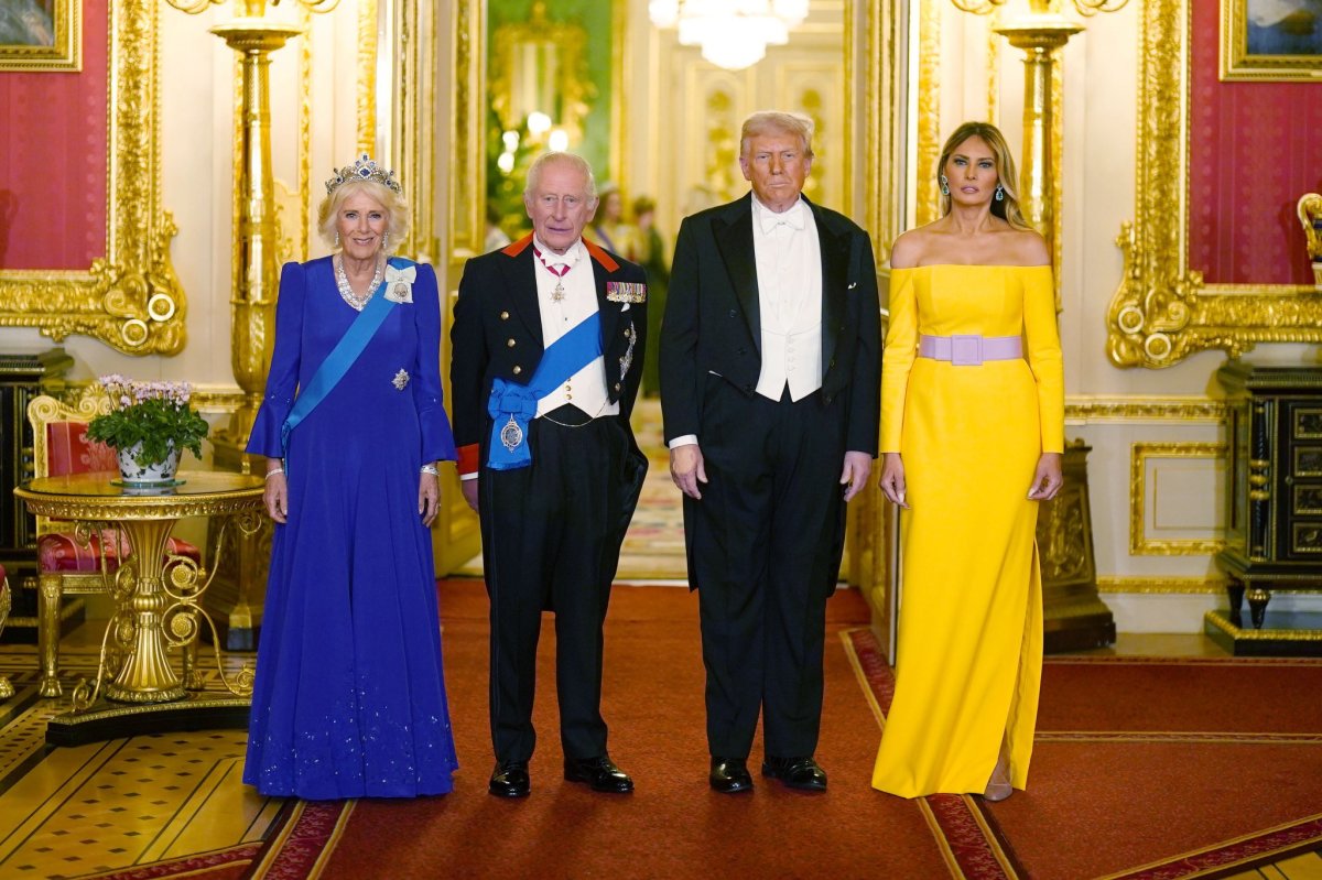King Charles and Queen Camilla welcoming President Donald Trump and First Lady Melania Trump at Windsor Castle, Photo Credit: The Royal Family/X