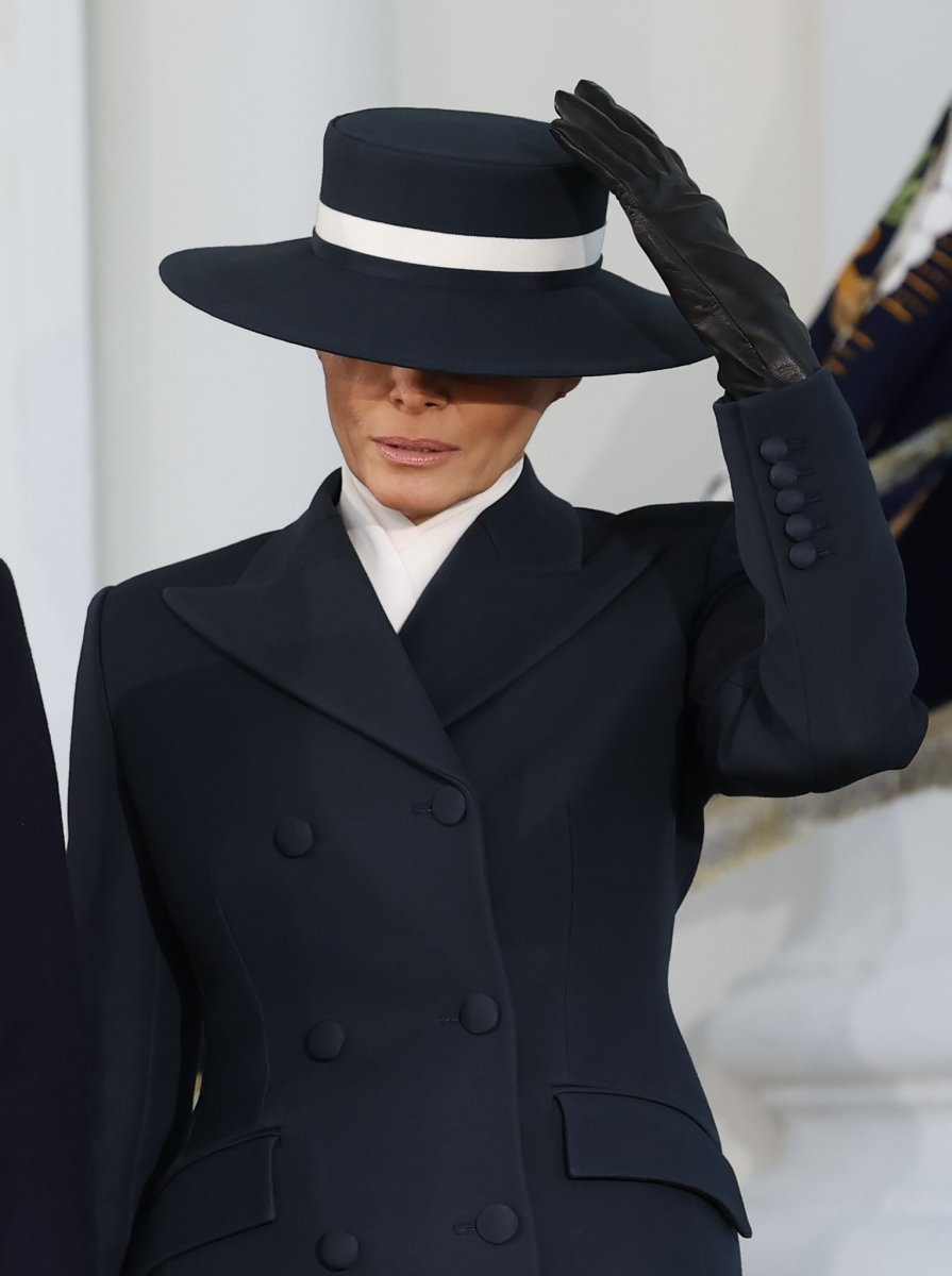 First Lady Melania Trump during Inauguration Day, Photo Credit: FLOTUS Report/X