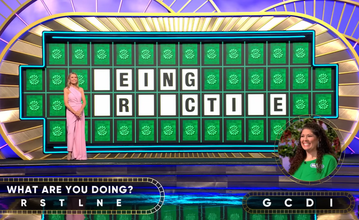 Show hostess Vanna White in a 'Wheel of Fortune' episode, Photo Credit: Wheel of Fortune/Youtube