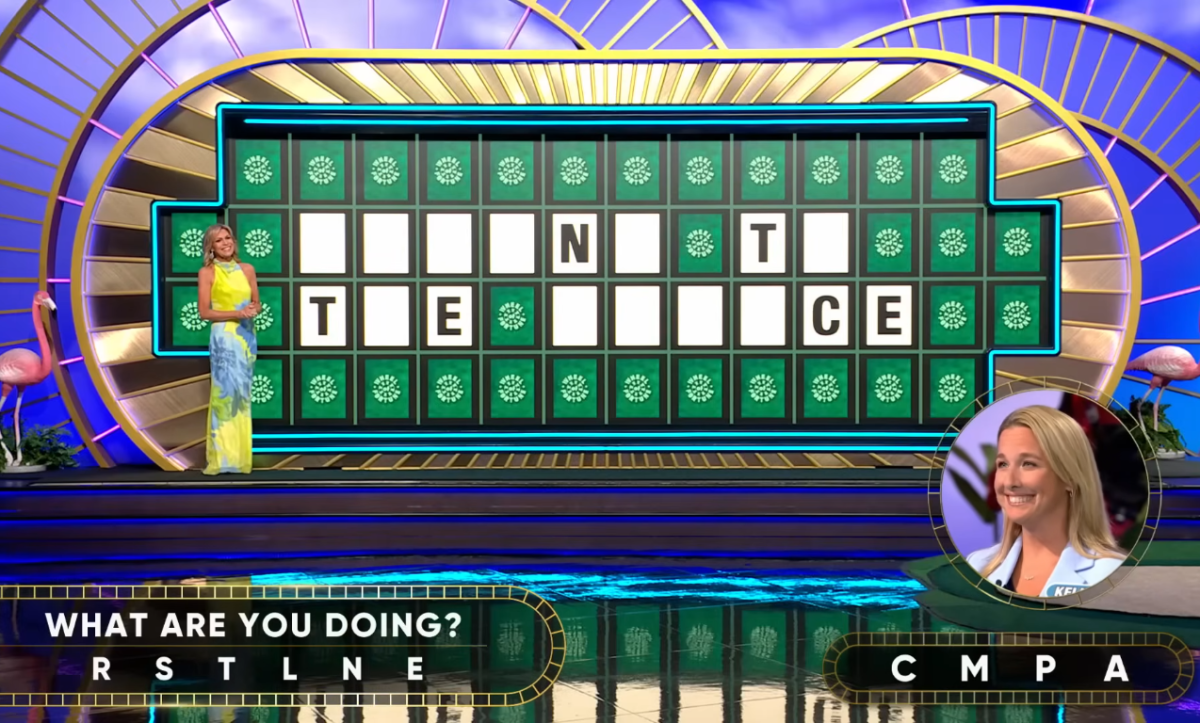 Show hostess Vanna White in a 'Wheel of Fortune' episode, Photo Credit: Wheel of Fortune/Youtube