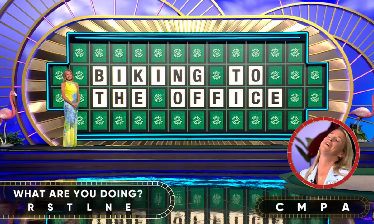 Show hostess Vanna White in a 'Wheel of Fortune' episode, Photo Credit: Wheel of Fortune/Youtube