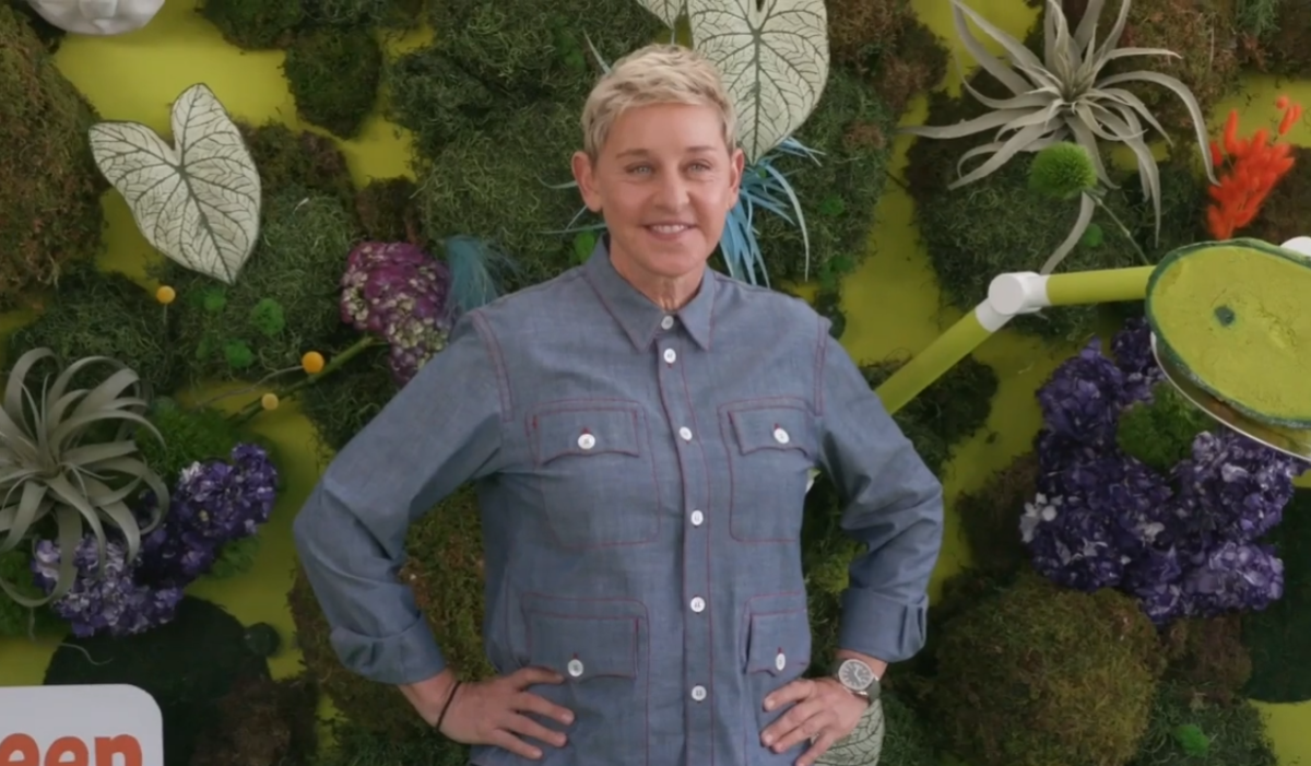 Ellen DeGeneres at the Green Eggs and Ham Premiere, Photo Credit: Page Six/Youtube