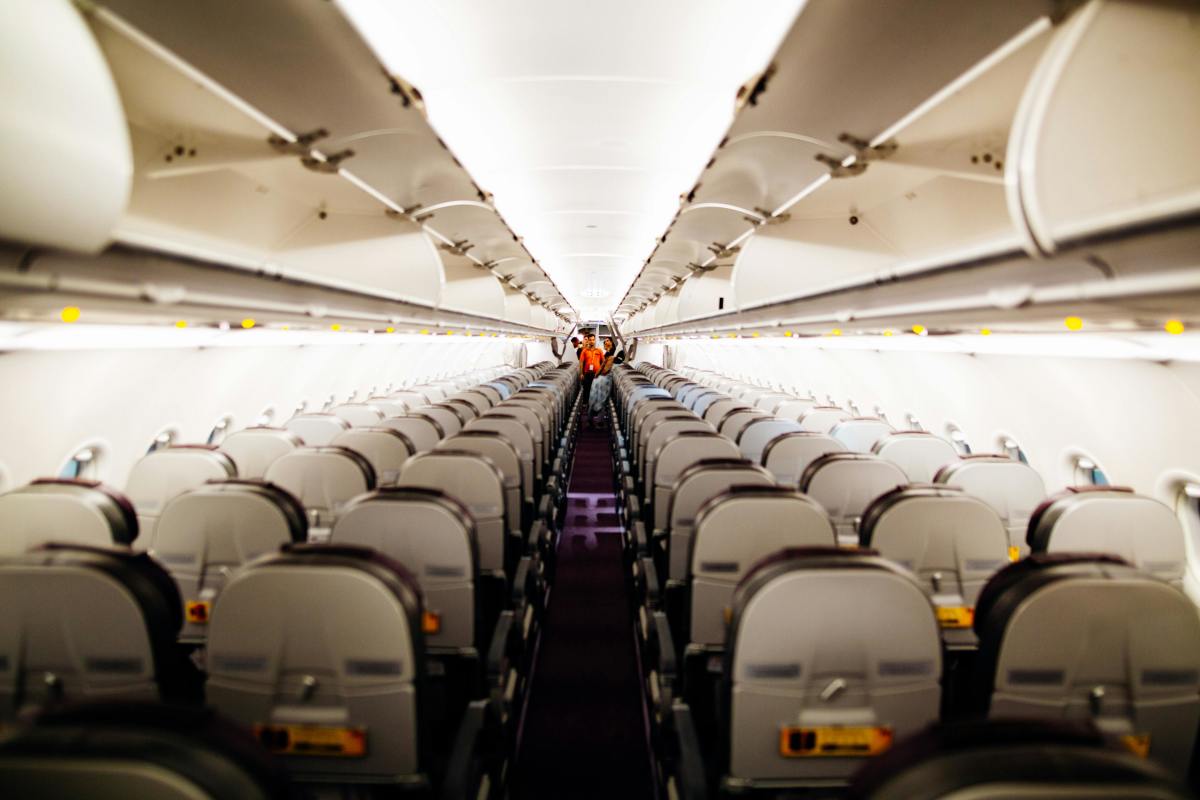 Empty Seats inside an Airplane, Photo Credit: Pexels