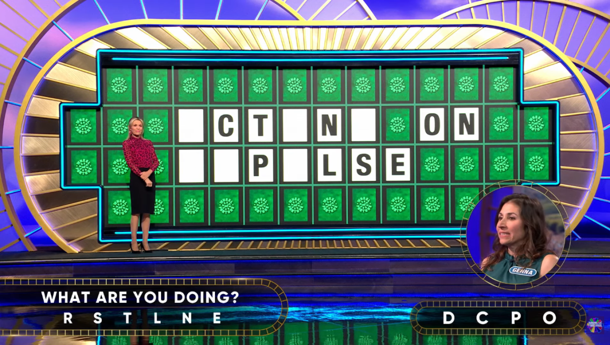 Show hostess Vanna White in a 'Wheel of Fortune' episode, Photo Credit: Wheel of Fortune/Youtube