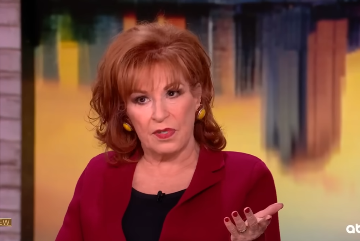 Joy Behar during an episode of The View, Photo Credit: The View/Youtube